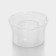 Glass jar, with a hole for the GL-70 hydraulic planter, 18 liters