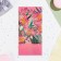 Money envelope "Happy Birthday!" Cutting, embossing, flowers, leaves