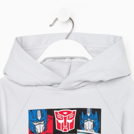 Autobots sweatshirt, transformers, height 98-104, color gray color-8