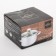 Magistro tefida stainless steel pan, 3.5 l, lid-durglog, plum nose, capsule, silicone handles