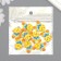 Decor for creativity plastic "Yellow duck, sailor" 2.7x2x1 cm