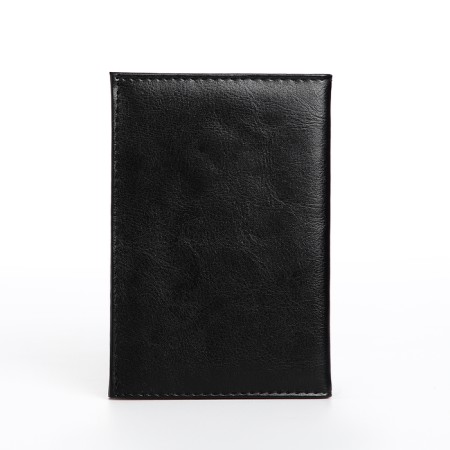 Cover for passport, black color-1