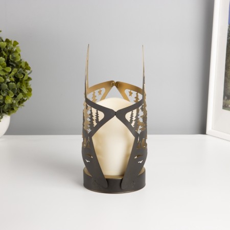 Lamp "Star" LED 3HAAA Black 10.5x21.8x23cm-3
