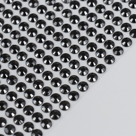 Semi -busines self -adhesive d 6 mm, black