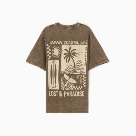 Men's T -shirt MIST PARADISE, col. Green, rr XL-10