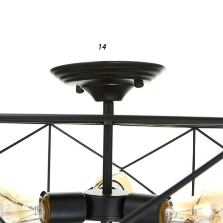 Lamp 2463/3e27 40W Black 58x58x22 cm Bayerlux-6