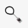 Keychain beads for keys "Black Cat", 15 x 2.8 cm