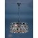 Suspension lamp 6x40W E14, size 52x52x28/110 cm