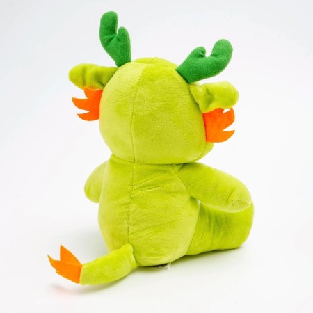 Soft toy "Dragon", 22 cm, green color-3