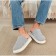 Male slippers, size 42-43, gray color