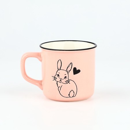 Ceramic bunny mug, 210 ml