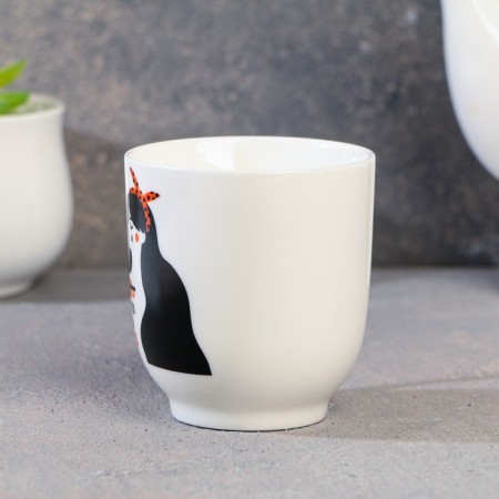 Ceramic mug “Tea of ​​everything you need”, 260 ml, white color-1