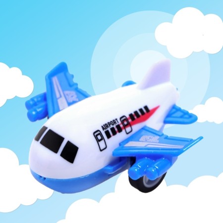 A set of inertial aircraft "Airlines", 4 pieces-3