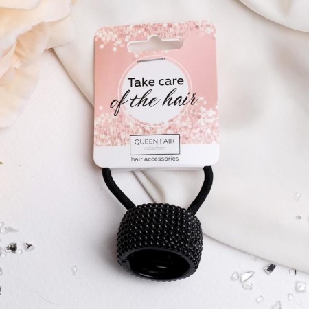 Hair gum "Fashionable little thing" points, black