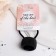 Hair gum "Fashionable little thing" points, black