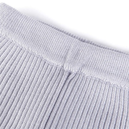 Pants for girls, height 158 ​​cm, light gray color-3