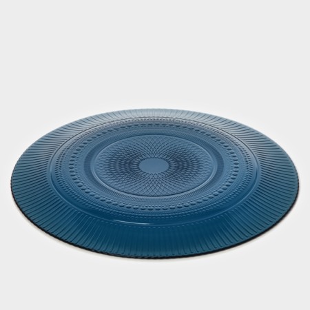 Black lunch plate "Luiza", d = 25 cm-3