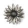 Cappio Pro Pro Pro "chamomile" 52 x 52 mm, the color is old. silver