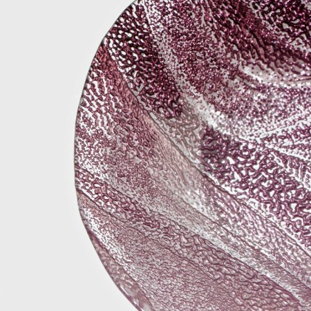 Glass of glass soup "Drachna", d = 21 cm, burgundy color-7