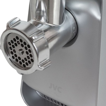 JVC JK-MG124, Electric, 2000 watts, reverse, 2 nozzles, white with silver-2