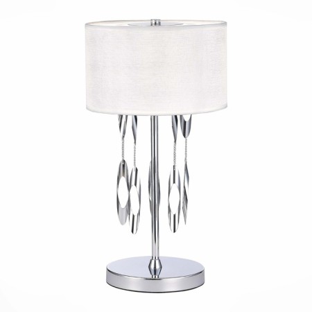 ST LUCE bedside lamp. SL1353.104.01. Nettuno. 1x60 W, E14, 25x25x46 cm, chromium color