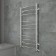 Terminus water heated towel rail "Classic" P10, 500x800 mm, lower connection, chrome