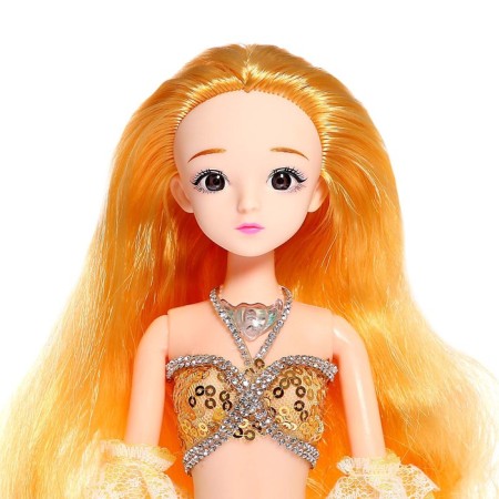 Doll Fairy -tale hinge "Magic Mermaid", sound, light-2
