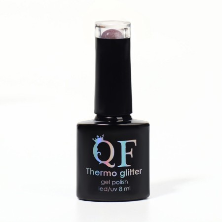 Hel nail polish "Thermo Glitter", 3 phase, 8 ml, LED/UV, Color (661)-5