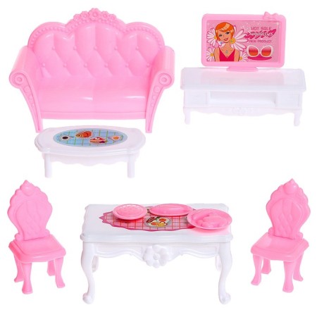 House for dolls "Mansion" with dolls and accessories-20