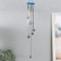 Wind music metal, plastic "Hearts from the evil eye" 5 tubes, eyes 60 cm