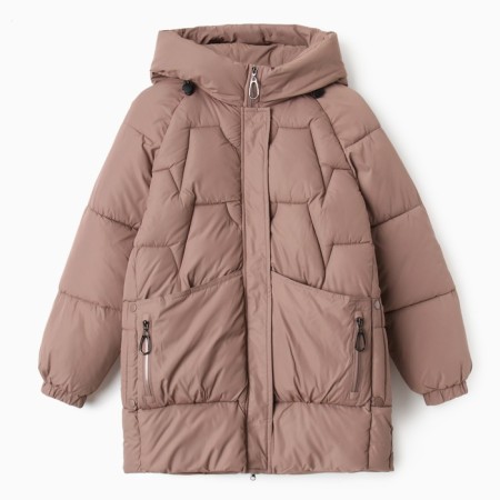 Women's winter jacket, beige color, size 48