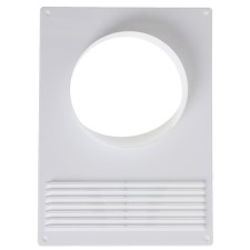 The ground is the end of the ERA 120PTPR, 180x250 mm, D = 120 mm, with a lattice, with a round flange