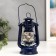 Kerosene lamp decorative blue 9.7x12.5x19 cm Risalux