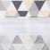 Curtains for the kitchen Ethet Triangles 149x180 cm - 2 pcs, grabbing - 2 pcs, 80% HL, 20% PE