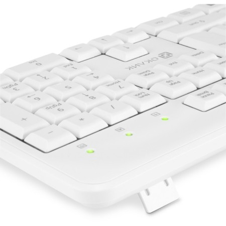 Keyboard Rick 305m White USB Multimedia (1875227)-9