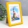Photo frame plastic "Palette" 10x15 cm, yellow