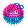The ball "Hedgehog", light, with a squeak of 7.5 cm, Mix color