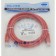 Cat5e Molded 3M Red RJ-45 (M) -RJ-45 (M) patch cord