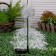 Garden lamp on the sunny battery "Sea Hedgehog", 70 cm, 1 LED, glow warm white