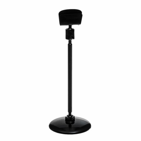 Caucasus holder on a round stand, plastic, h = 14 cm, black color-1