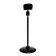 Caucasus holder on a round stand, plastic, h = 14 cm, black color