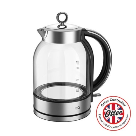 Electric kettle BQ KT1845G, 1.7 l, 2200 watts, glass-1