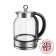 Electric kettle BQ KT1845G, 1.7 l, 2200 watts, glass