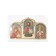 Save and save the icon in the car, triptych, wood, incense