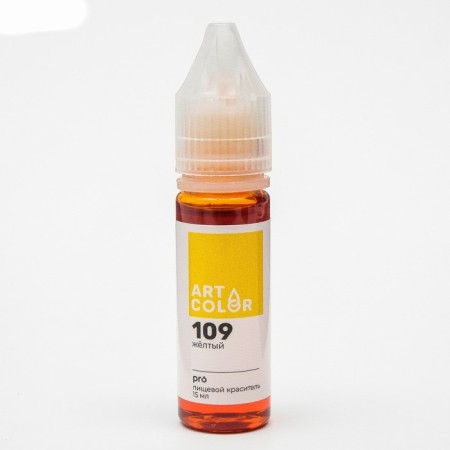 Gel dye Art Color, yellow, 15 ml
