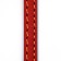 Leather leather single -layer, driven, 1.37 m x 1 cm, red