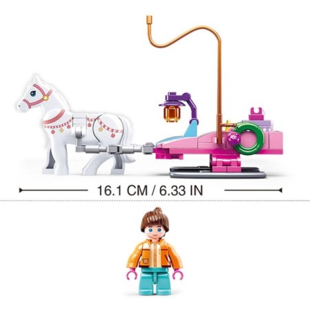 Designer Pink Dream "Sani with a horse", 149 details-1