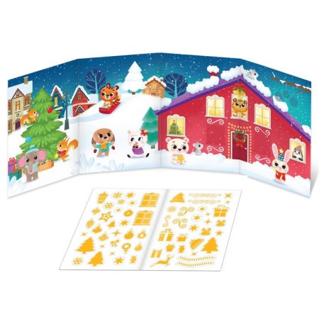 The book "Luminative stickers. New Year's miracle "-2