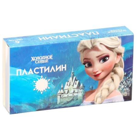 Plasticine 6 colors 60 g "Cold heart"-2