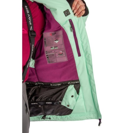 Women's jacket Payer Arctica, Taslan Dobbi, Mint, Rr. 52-54 Height 158-164-11